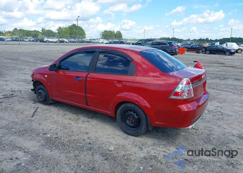 2007 Chevrolet Aveo Ls из США, поврежденный, VIN KL1TD566X7B125233